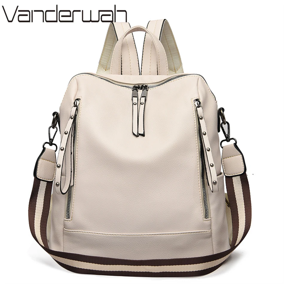 Luxury Bags Brand - Brand Luxury Backpacks Soft Leather Waterproof