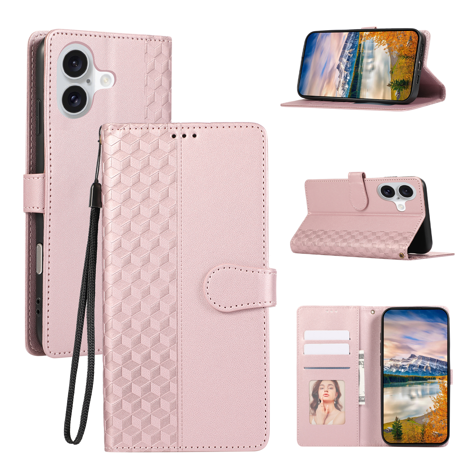 Luxury Bags & Leather Repair Of Atlanta - Luxury Zipper Wallet Case for iPhone