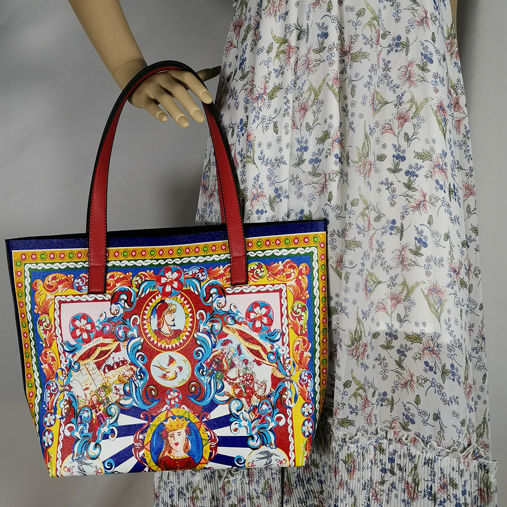 Luxury Bags Made In Italy - Italy Luxury Print Travel Shoulder Bag