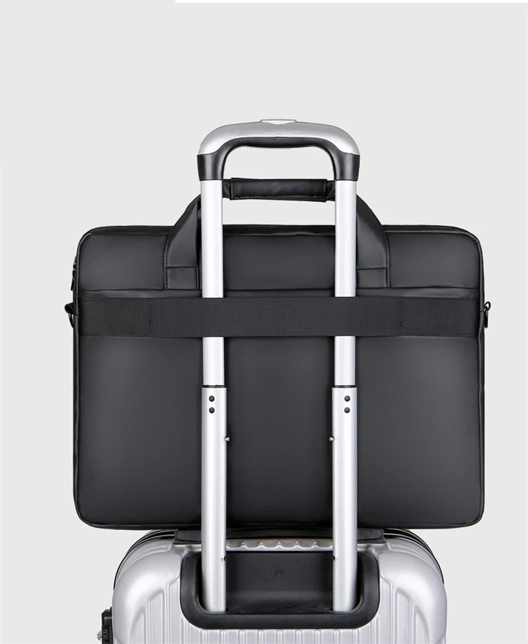 2023 Men Briefcase Bag High Qu - Laptop Bag Leather 15 recensione e prezzo