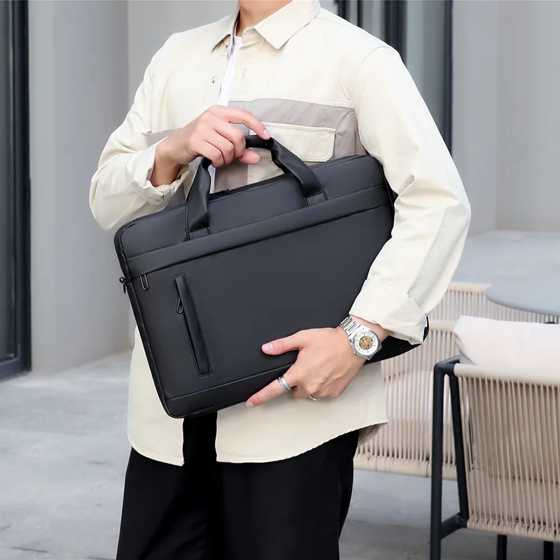 2023 Men Briefcase Bag High Qu - Laptop Bag Leather 15 recensione e prezzo