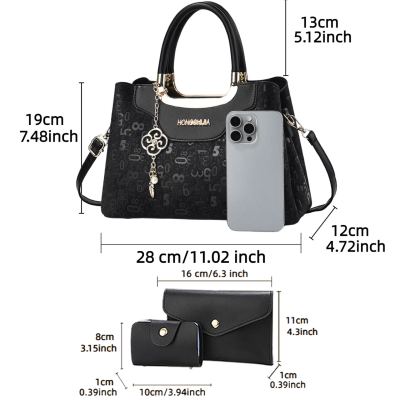 3-piece Fashion Women's Handba - Luxury Bags & Leather Repair Of Atlanta recensione e prezzo