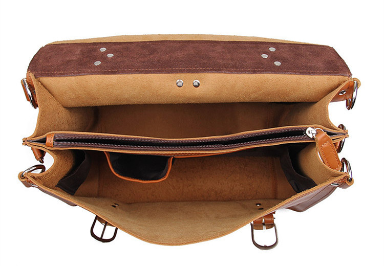 2026 New Men's Bag Large Capac - Laptop Bag Leather 15 recensione e prezzo