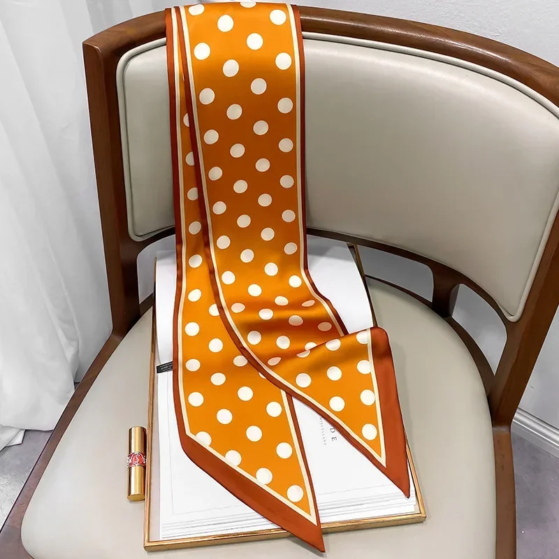 Design Print Skinny Scarf Plai - Luxury Bags Brand recensione e prezzo