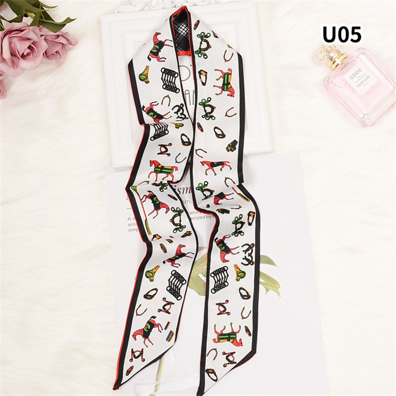 Horse Plaid Skinny Scarf Women - Luxury Bags Brand recensione e prezzo