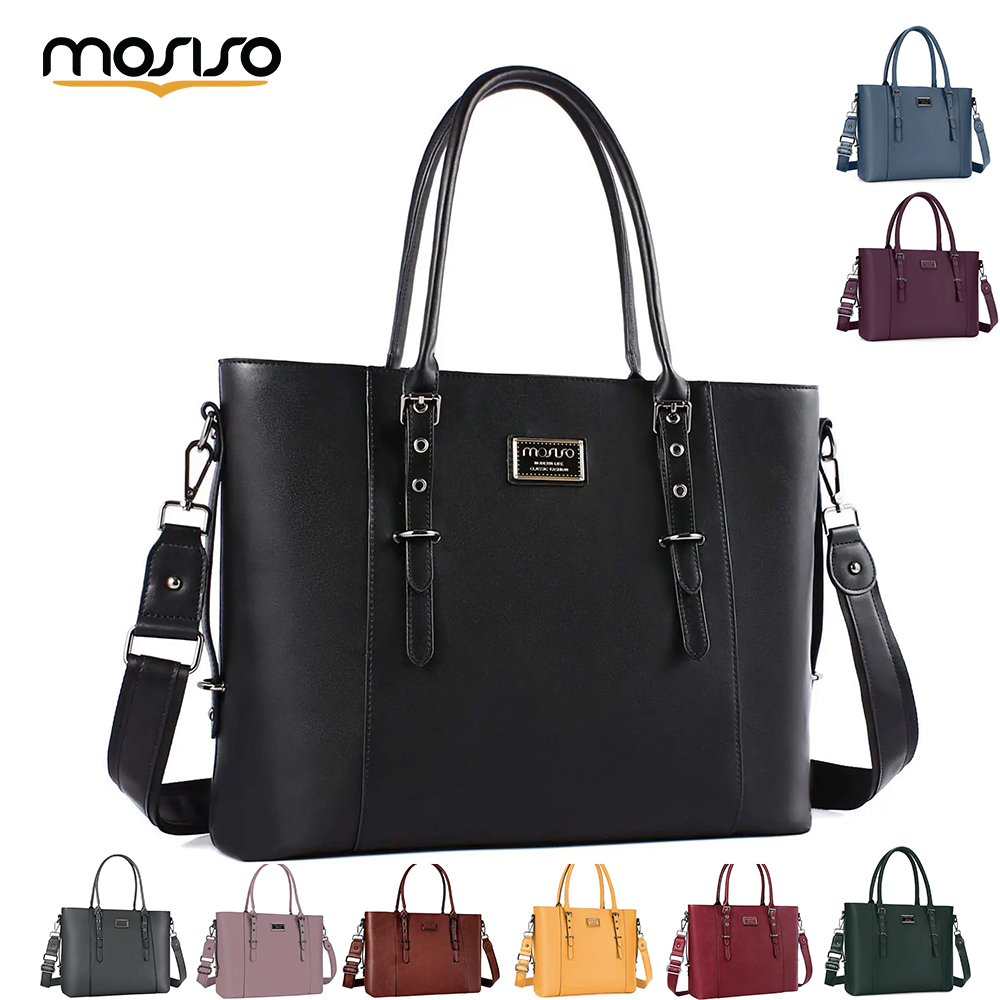MOSISO Tote Bag for Women MacB - Laptop Bag Leather 15 recensione e prezzo