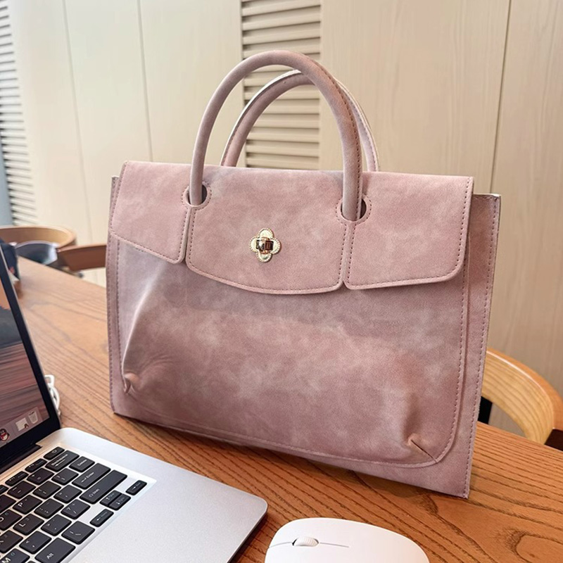 Elegant Pink PU Leather Laptop - Laptop Bag Leather 15 recensione e prezzo