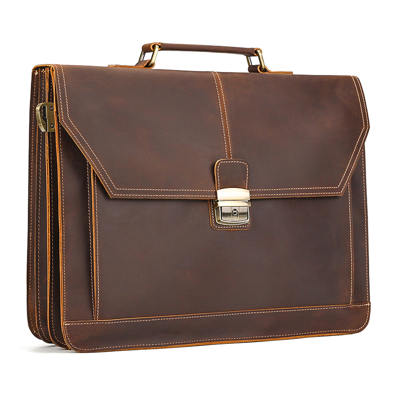 High Quality Laptop Briefcase  - Laptop Bag Leather 15 recensione e prezzo