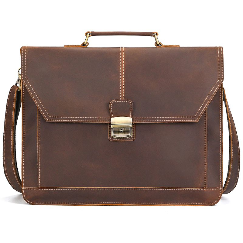 High Quality Laptop Briefcase  - Laptop Bag Leather 15 recensione e prezzo