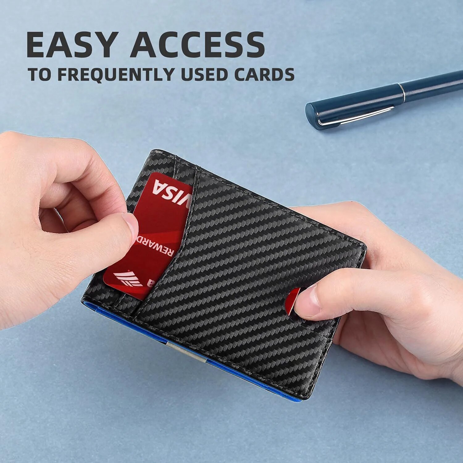 Rfid Carbon Fiber Card Holder  - Luxury Bags Photos recensione e prezzo