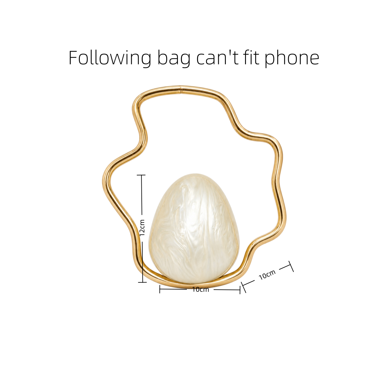Women mini Acrylic egg bag cut - Luxury Bags Supplier recensione e prezzo