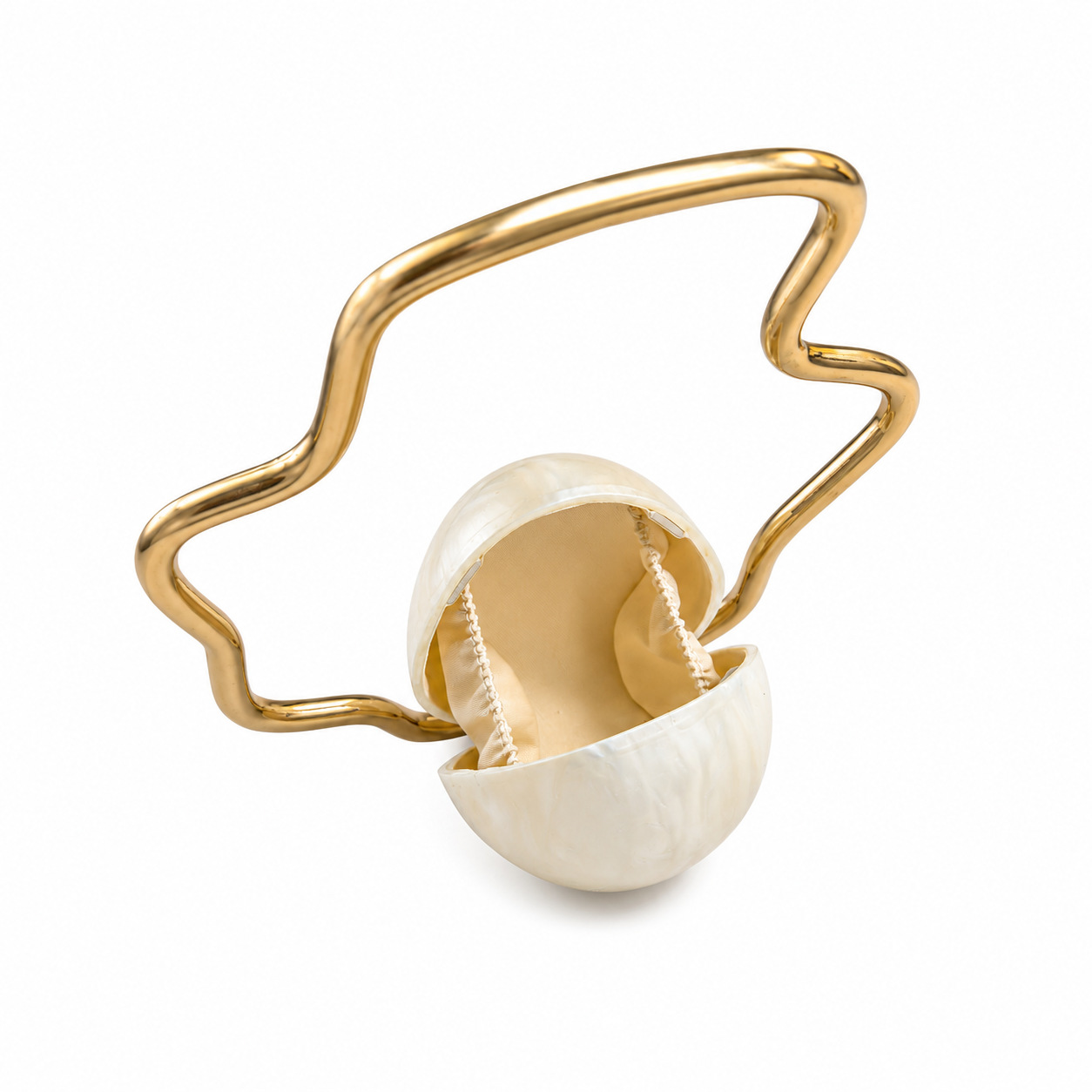 Women mini Acrylic egg bag cut - Luxury Bags Supplier recensione e prezzo