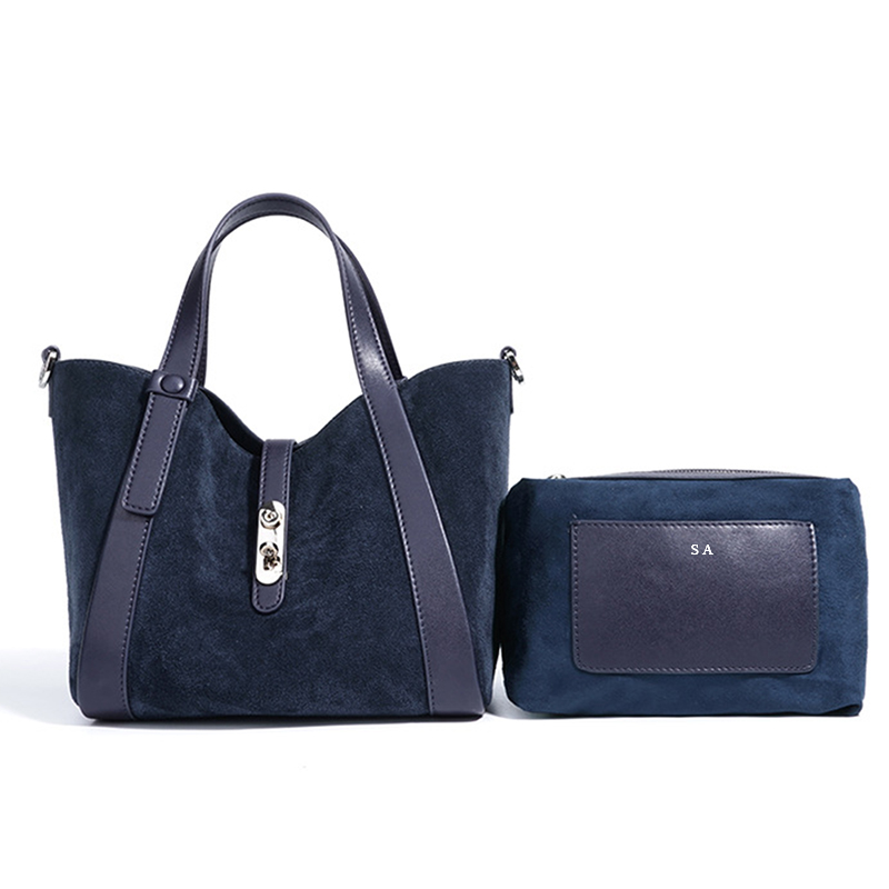 Luxury Suede Leather Handbag W - Luxury Bags Names recensione e prezzo