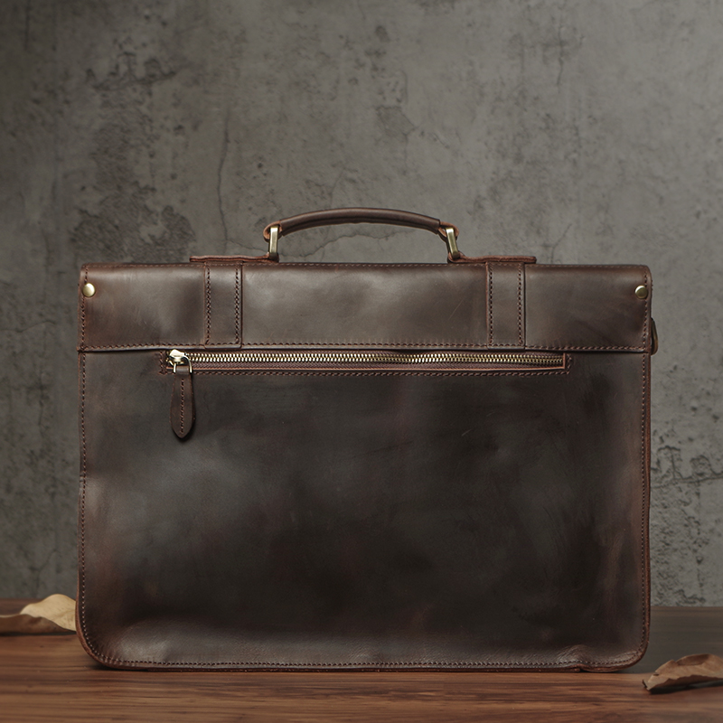 NUKA Men's Executive Briefcase - Laptop Bag Leather 15 recensione e prezzo
