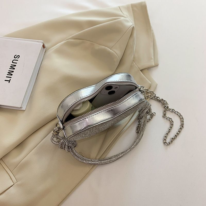 Knot Handle Rhinestones Evenin - Luxury Bags Made In Italy recensione e prezzo