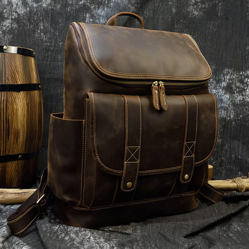 Big Capacity Vintage Leather B - Laptop Bag Leather 15 recensione e prezzo