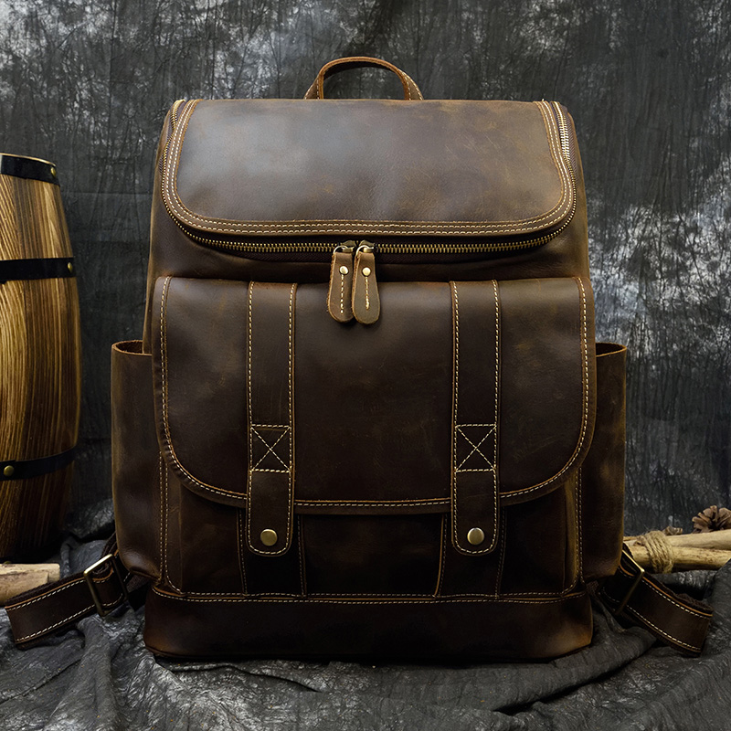 Big Capacity Vintage Leather B - Laptop Bag Leather 15 recensione e prezzo