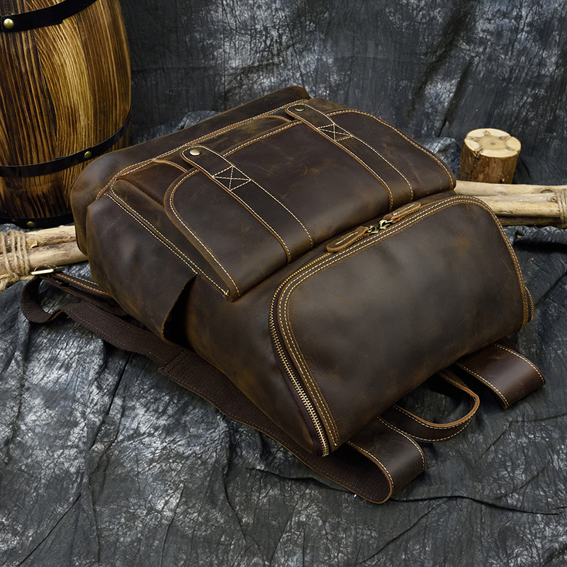 Big Capacity Vintage Leather B - Laptop Bag Leather 15 recensione e prezzo