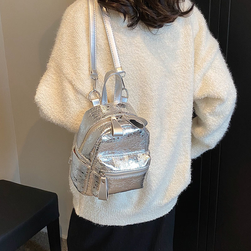 Luxury Fashion Silver Backpack - Luxury Bags Made In Italy recensione e prezzo