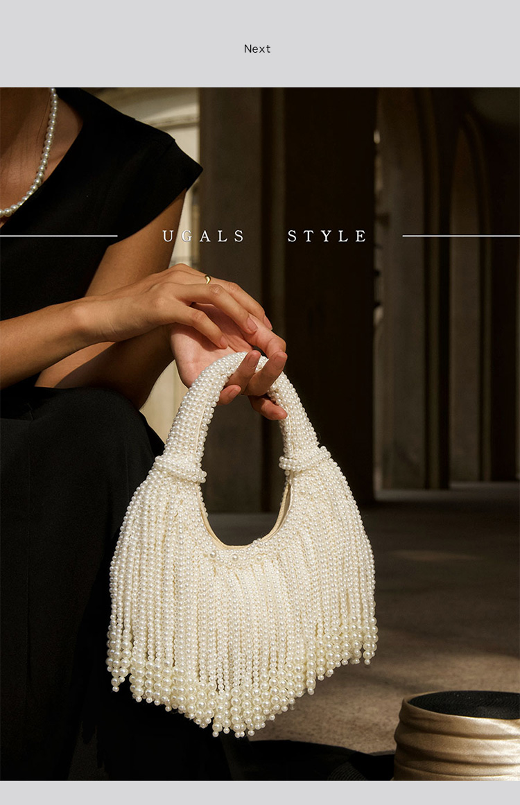 Design Handle Pearl Evening Cl - Luxury Bags Supplier recensione e prezzo