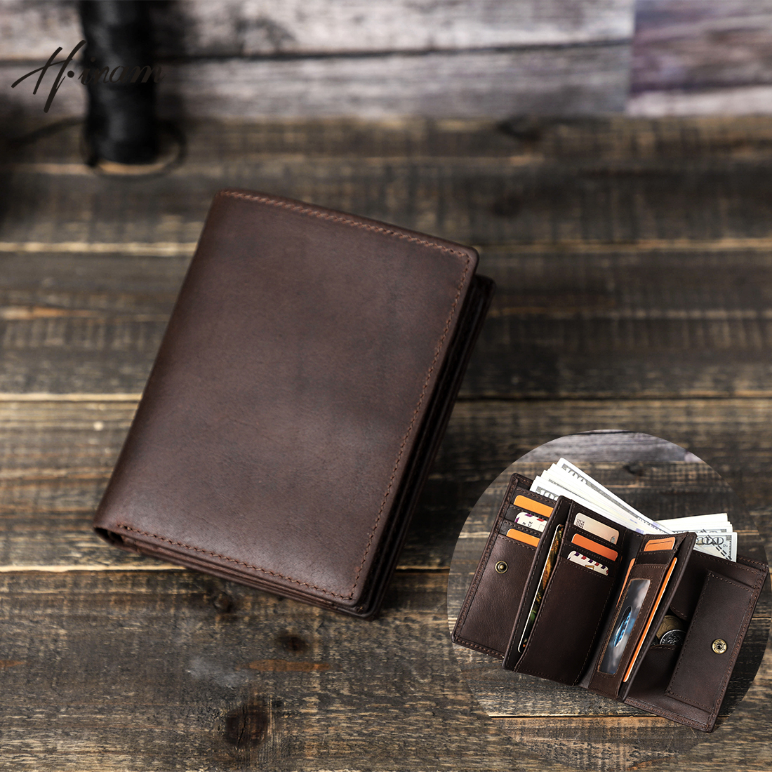 new genuine leather wallet men - Luxury Bags Photos recensione e prezzo