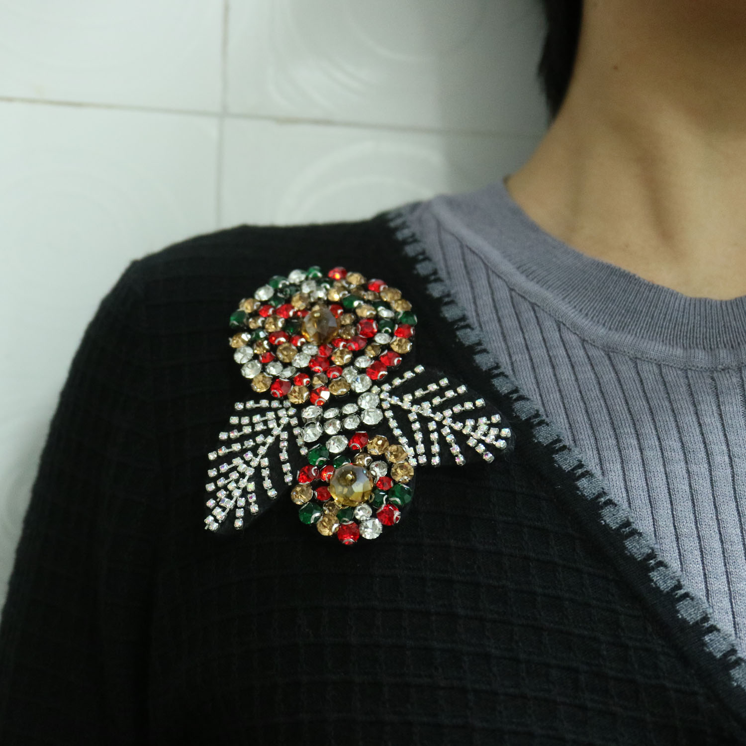 2pc/lot Luxury Rhinstone Patch - Luxury Bags Photos recensione e prezzo